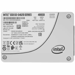 Накопитель SSD Intel SATA III 480Gb SSDSC2KG480GZ01 D3-S4620 2.5"