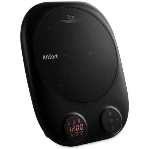 Плита индукционная KITFORT КТ-145 черный стеклокерамика (настольная)