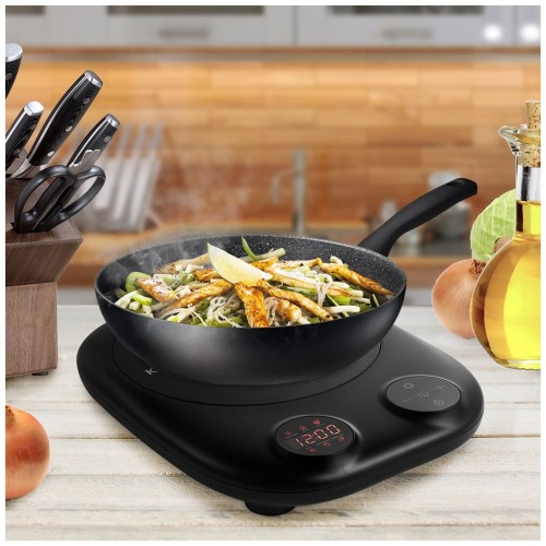 Плита индукционная KITFORT КТ-145 черный стеклокерамика (настольная)