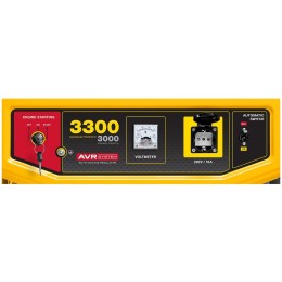 Генератор STEHER GS-4500Е бензиновый с электростартером, 3300 Вт