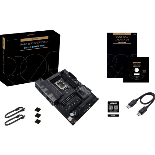 Материнская плата Asus PROART B660-CREATOR D4/LGA1700,B660,USB3.2 GEN 2,MB