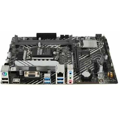 Материнская плата ASUS PRIME B660M-K D4, LGA1700, B660, 2*DDR4, D-Sub + HDMI, SATA3 + RAID, Audio, Gb LAN, USB 3.2*6, USB 2.0*6, COM*1 header (w/o cable), mATX