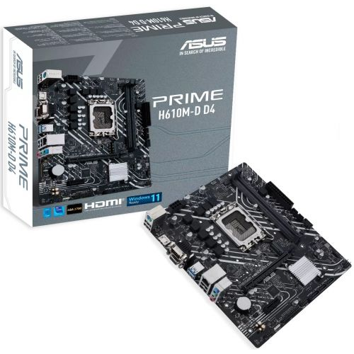 Материнская плата ASUS PRIME H610M-D D4