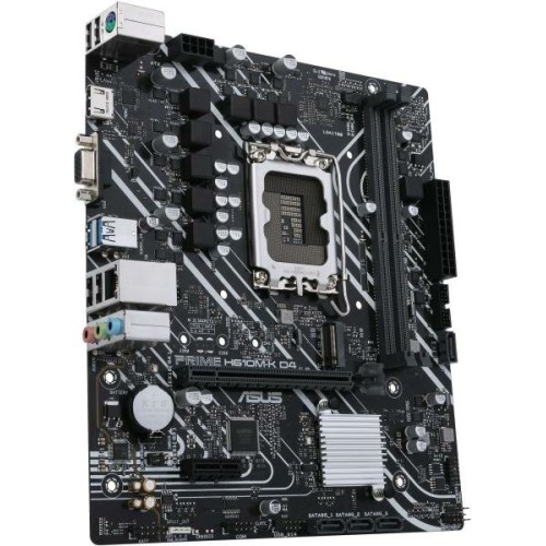 Материнская плата ASUS PRIME H610M-K D4 Soc-1700 Intel H610 2xDDR4 mATX AC`97 8ch(7.1) GbLAN+VGA+HDMI