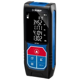 Дальномер лазерный "ДЛ-50", точность 2 мм, дальность 50м, класс защиты IP54, ЗУБР Профессионал 34925