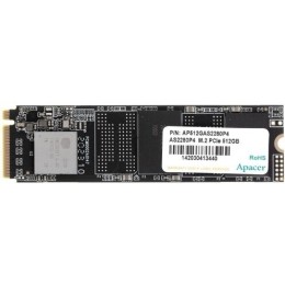 Твердотельный накопитель Apacer SSD AS2280P4U 512Gb M.2 PCIe Gen3x4, R3500/W2300 Mb/s, MTBF 1.8M, 3D NAND, NVMe, Retail (AP512GAS2280P4U-1)