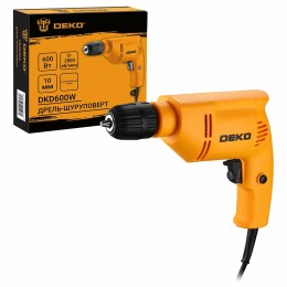 Дрель-шуруповерт DEKO сетевая DKD600W063-4181