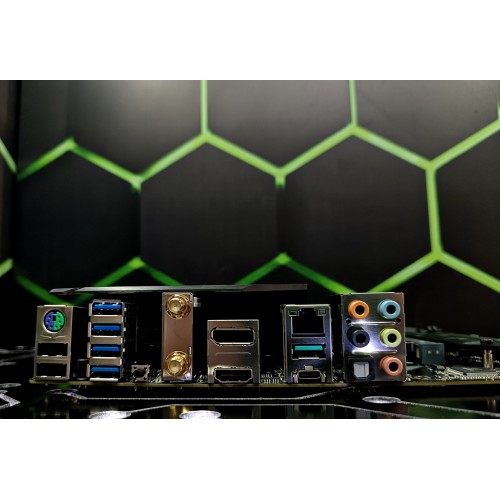 Материнская плата ASUS TUF GAMING B550M-PLUS WIFI II, Socket AM4, B550, 4*DDR4, HDMI+DP, CrossFireX, SATA3 + RAID, Audio, 2,5Gb LAN, USB 3.2*8, USB 2.0*6, COM*1 header (w/o cable) mATX ; 90MB19Y0-M0EAY0