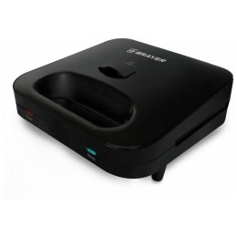 Сэндвичница BRAYER BR2202 3 в 1: сэндв, вафли, гриль, 750 Вт, съем.пласт 22,3*13,1 см, антиприг.пок