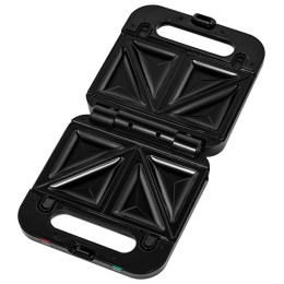 Сэндвичница BRAYER BR2202 3 в 1: сэндв, вафли, гриль, 750 Вт, съем.пласт 22,3*13,1 см, антиприг.пок