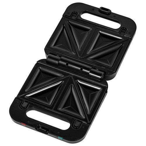 Сэндвичница BRAYER BR2202 3 в 1: сэндв, вафли, гриль, 750 Вт, съем.пласт 22,3*13,1 см, антиприг.пок