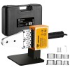 Сварочный аппарат для пластиковых труб Deko PPWM1600W раструбная 1.6кВт (кейс в комплекте)