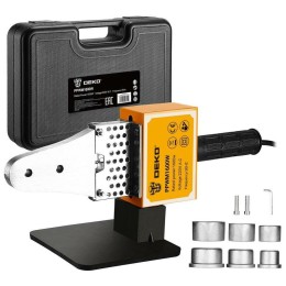 Сварочный аппарат для пластиковых труб Deko PPWM1600W раструбная 1.6кВт (кейс в комплекте)