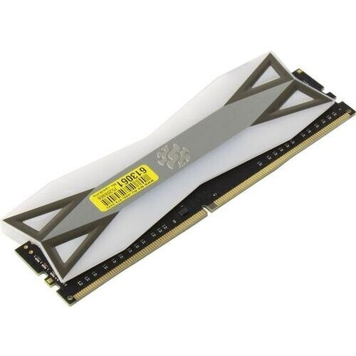 Модуль памяти 8GB ADATA DDR4 4133 DIMM XPG SPECTRIX D60G RGB Grey Gaming Memory AX4U41338G19J-ST60 Non-ECC, CL19, 1.4V, Heat Shield, XMP 2.0, RTL (933737)