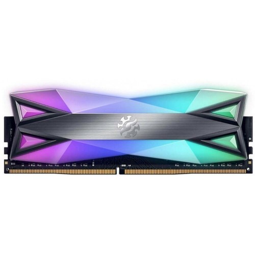 Модуль памяти 8GB ADATA DDR4 4133 DIMM XPG SPECTRIX D60G RGB Grey Gaming Memory AX4U41338G19J-ST60 Non-ECC, CL19, 1.4V, Heat Shield, XMP 2.0, RTL (933737)