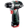 Дрель-шуруповерт Metabo PowerMaxx BS BL 12Вт аккум. (кейс в комплекте) (601721500)