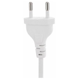 Вентилятор DUX 60-0213 напольный белый/синий 60 Вт, 5 лопастей, подставка круглая, д/у управление