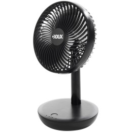 Вентилятор DUX 60-0215 USB, черный, 6 Вт настольный