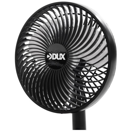 Вентилятор DUX 60-0215 USB, черный, 6 Вт настольный