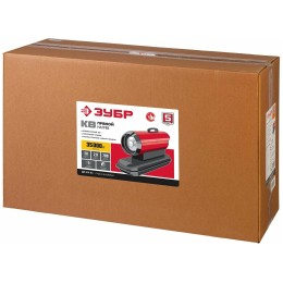 Тепловая пушка, ЗУБР ДП-К8-35 35 кВт дизельная прямой нагрев