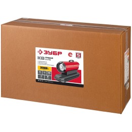 Тепловая пушка, ЗУБР 20 кВт дизельная прямой нагрев