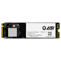Твердотельный накопитель SSD M.2 2280 256GB AGI AI198 Client SSD PCIe Gen3x4 with NVMe, 1936/1217, IOPS 92/241K, MTBF 1.6M, 3D TLC, 100TBW, 0,36DWPD, RTL