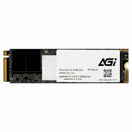 Твердотельный накопитель SSD M.2 2280 256GB AGI AI198 Client SSD PCIe Gen3x4 with NVMe, 1936/1217, IOPS 92/241K, MTBF 1.6M, 3D TLC, 100TBW, 0,36DWPD, RTL