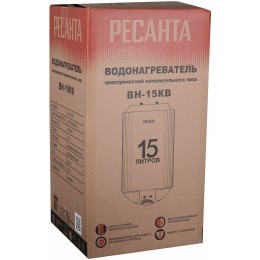Водонагреватель накопительный ВН-15КВ Ресанта 74/5/11