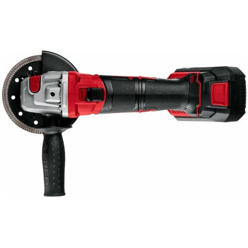 УШМ ЗУБР 18В, 1 АКБ (4Ач), в кейсе. УШМ-18-125-41