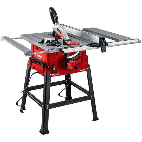 Станок ЗУБР СРЦ-254су 1900 Вт напольный со станиной и удлинителем распиловочный