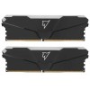Модуль памяти DDR4 Netac Shadow RGB 16GB (2x8GB) 3200MHz CL16 1.35V / NTSRD4P32DP-16E / Gray / with radiator