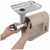Мясорубка ENDEVER Sigma-106, 2000 Вт, 3 решетки и 3 насадки, бежевый