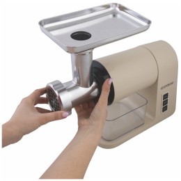 Мясорубка ENDEVER Sigma-106, 2000 Вт, 3 решетки и 3 насадки, бежевый