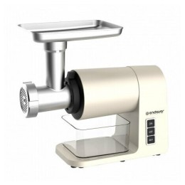 Мясорубка ENDEVER Sigma-106, 2000 Вт, 3 решетки и 3 насадки, бежевый