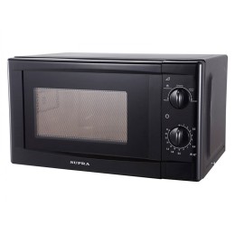 Микроволновая печь SUPRA 20MB25 (Печь микроволновая. Мощность: 700вт. Объем: 20 литров. Сенсорное управление. Часы и таймер. 6 автоматических программ.10 уровней мощности. Цвет: черный.)