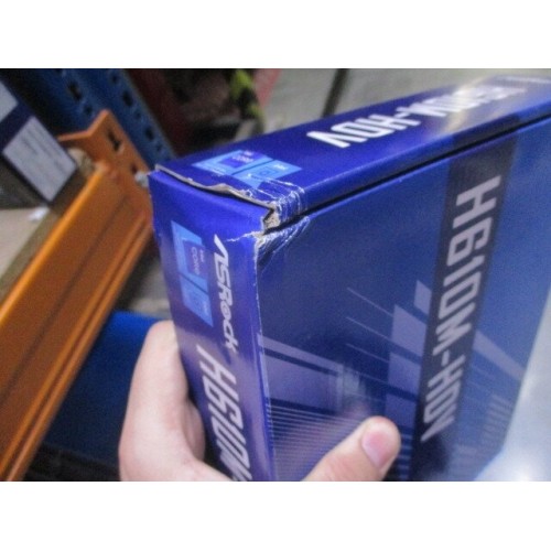Материнская плата Asrock H610M-HDV Soc-1700 Intel H610 2xDDR4 mATX AC`97 8ch(7.1) GbLAN RAID+VGA+HDMI+DP