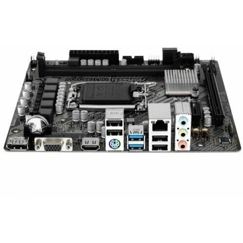 Материнская плата Asrock H610M-HDV Soc-1700 Intel H610 2xDDR4 mATX AC`97 8ch(7.1) GbLAN RAID+VGA+HDMI+DP