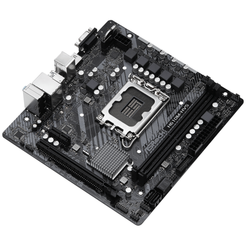 Материнская плата Asrock H610M-HVS Soc-1700 Intel H610 2xDDR4 mATX AC`97 8ch(7.1) GbLAN RAID+VGA+HDMI