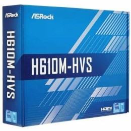 Материнская плата Asrock H610M-HVS Soc-1700 Intel H610 2xDDR4 mATX AC`97 8ch(7.1) GbLAN RAID+VGA+HDMI