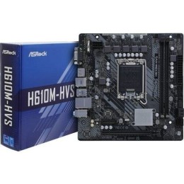 Материнская плата Asrock H610M-HVS Soc-1700 Intel H610 2xDDR4 mATX AC`97 8ch(7.1) GbLAN RAID+VGA+HDMI