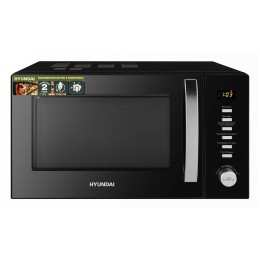 Микроволновая печь HYUNDAI HYM-D3028 23л. 900Вт черный/серебристый