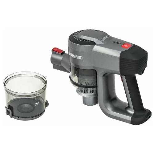 Пылесос STARWIND SCH9945 170Вт серебристый/красный ручной