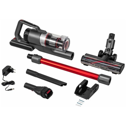 Пылесос STARWIND SCH9945 170Вт серебристый/красный ручной