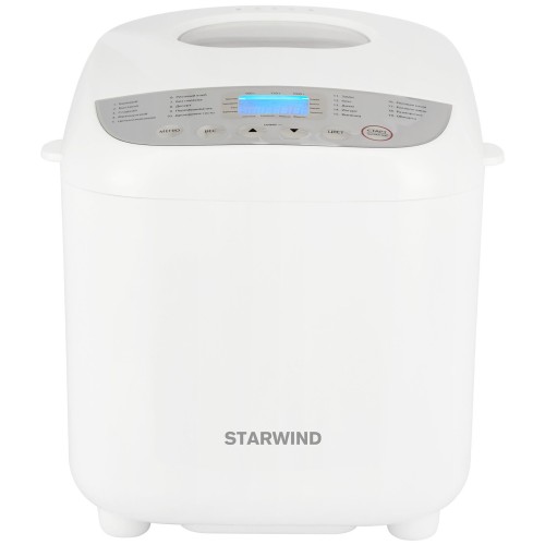 Хлебопечь STARWIND SBM2085 600Вт белый/серебристый