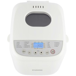 Хлебопечь STARWIND SBM2085 600Вт белый/серебристый