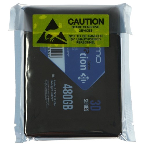 Накопитель SSD 480GB QUMO Novation TLC 3D 2.5" (Q3DT-480GSСY) 550/500 MB/s, SM2258XT