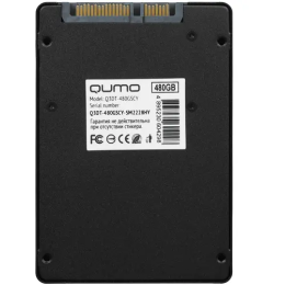 Накопитель SSD 480GB QUMO Novation TLC 3D 2.5" (Q3DT-480GSСY) 550/500 MB/s, SM2258XT