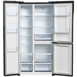 Холодильник HYUNDAI CS5073FV графит (трехкамерный)