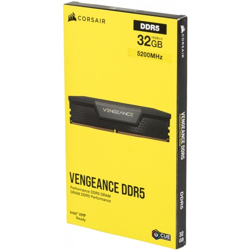 Память DDR5 2x16Gb 5200MHz Corsair CMK32GX5M2B5200C40 Vengeance RTL PC5-41600 CL40 DIMM 288-pin 1.25В