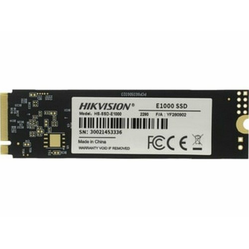 Накопитель SSD M.2 HIKVision 1.0TB E3000 Series <HS-SSD-E3000/1024G> (PCI-E 3.0 x4, up to 3520/2900MBs, 3D NAND, 448TBW, NVMe, 22x80mm)